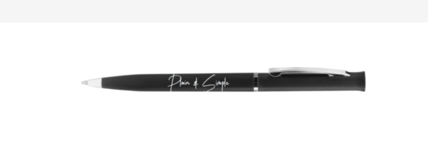 Plain & Simple Twist Pen